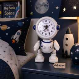 Astronaut Space Clock 19cm