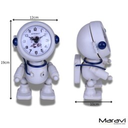 Astronaut Space Clock 19cm - thumbnail 4