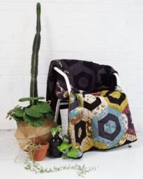 Modern Farmhouse Decor, New House Gift, Patchwork Throw