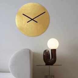 Pure Brass Wall Clock - Multiple Sizes Completely Silent