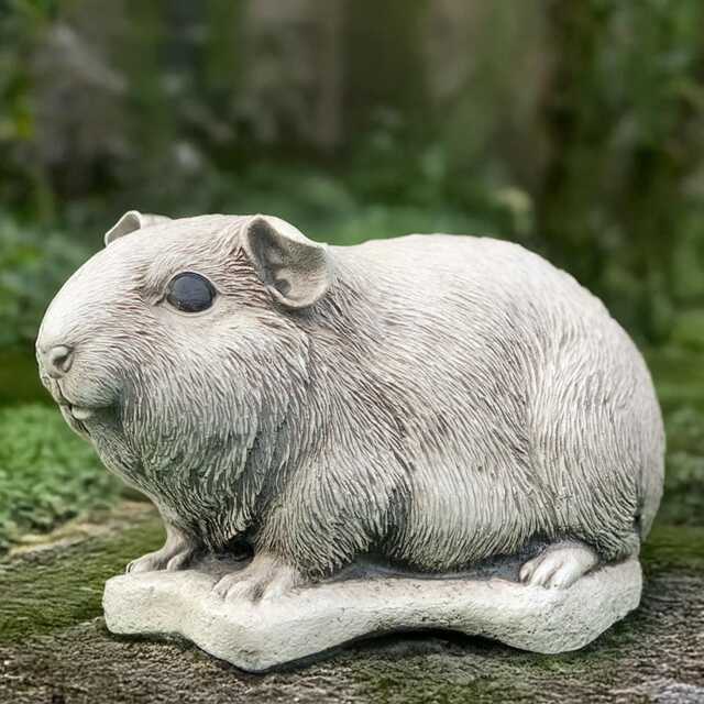 Concrete Guinea Pig Statue Stone Animal Decoration Outdoor Sculpture Garden Farm Ornament Pig Lover Gift Farm Yard Art - image 1