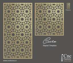Geometric Arabesque Screen Panels Laser & Cnc Cutting Templates - PDF - thumbnail 1