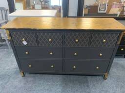 Large Chest Of Drawers Painted Bespoke Stencilled