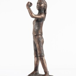 She Can Bronze Sculpture - thumbnail 2