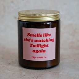 Funny Candle Gift - Smells Like She's Watching Twilight Again Scented Jar - thumbnail 2