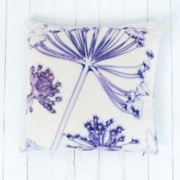 Handmade Floral Botanical Cushion, Fennel Canopy Design, Compliments Home Interiors, Perfect Decor - thumbnail 3