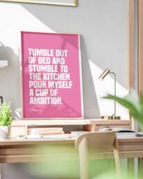 Custom Song Lyric Print - Music Poster Wall Art A5 A4 A3 Typographic Lyrics Decor Frame Not Included - thumbnail 1
