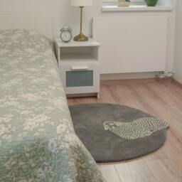 Sheep Hand Tufted Wool Rug - 100% Pure New Zealand Mat Round Carpet Nursery, Bedroom, Lounge Decor - thumbnail 2