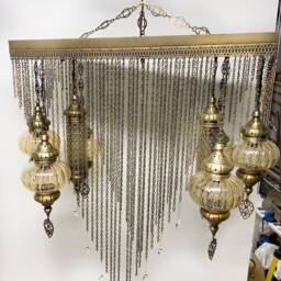 Chandelier Lamp, Turkey Moroccan Light, Moroccan Lighting, Turkish Light, Moroccan Lamp, Moroccan Pendant, Moroccan Lantern - thumbnail 4