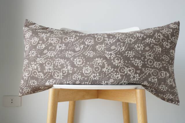 Bohemian Dot Block Print Mudcloth Hmong Pillow Case - image 1