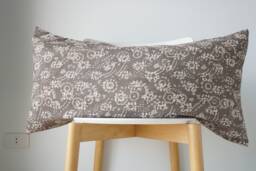 Bohemian Dot Block Print Mudcloth Hmong Pillow Case - thumbnail 1