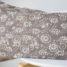 Bohemian Dot Block Print Mudcloth Hmong Pillow Case - thumbnail 2