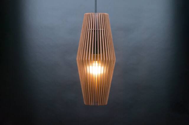 Chandelier Lighting, Pendant Light, Wood Ceiling Lamp, Wooden Light, Geometric Lamp, Dining Light, Pendant Lights Wood, Modern Light - image 1
