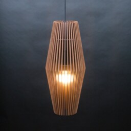 Chandelier Lighting, Pendant Light, Wood Ceiling Lamp, Wooden Light, Geometric Lamp, Dining Light, Pendant Lights Wood, Modern Light - thumbnail 2