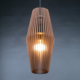 Chandelier Lighting, Pendant Light, Wood Ceiling Lamp, Wooden Light, Geometric Lamp, Dining Light, Pendant Lights Wood, Modern Light - thumbnail 3
