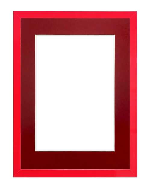 Post Box Red 20mm Picture, Photo, Poster Frame With Mount - image 1