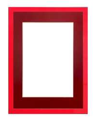 Post Box Red 20mm Picture, Photo, Poster Frame With Mount