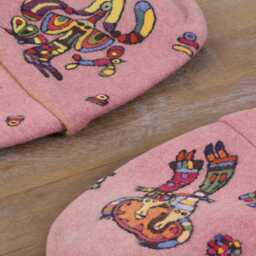 "Set Of 2 Pcs, Felt Pillow Cover, Zodiac 7.87"" X 20.47" - thumbnail 2