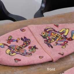 "Set Of 2 Pcs, Felt Pillow Cover, Zodiac 7.87"" X 20.47" - thumbnail 3