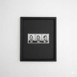 11x14 Open Grain Black Picture Frame Color Mat Center Opening 2x3 4x6 5x7 Photo