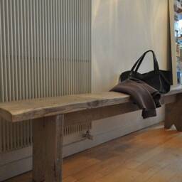 Bench. I Recovered The Boards in A Construction Site. Bench For Full Size Table Or Bed. Is 2 M. L. 22cm W, 40cm T - thumbnail 2