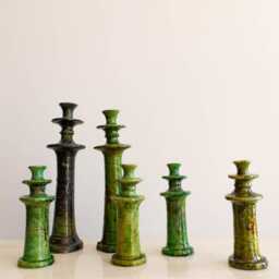 Tamegroute Column Candle Holder - Small No2 - thumbnail 3