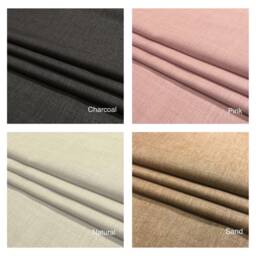 Bespoke Headboard Cover - Linen Style, Choice Of Colours, Custom Made To Fit Existing Headboard, See Description For Full Details - thumbnail 3