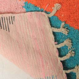 Moroccan Rug, Custom Fabulous Boujad Authentic, Azilal Abstract Multicolored Carpet - thumbnail 4