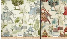 "Pair 25 Or 50"" Wide Eggshell Colorway Only Covington Kumar Linen Panels Drapes Curtains 24 48 63 72 84 96 108 120 132"