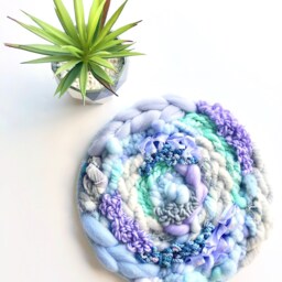 Ice Queen Round Woven Wall Hanging Collection - thumbnail 3