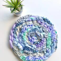 Ice Queen Round Woven Wall Hanging Collection - thumbnail 2