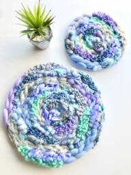 Ice Queen Round Woven Wall Hanging Collection