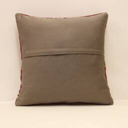 Throw Pillow 16x16 in 40x40 cm Turkish Cover Home Living Design Boho Vintage Rustic Kilim Covers Old Cushion 4Kf-524 - thumbnail 4