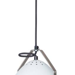No.5 Vintage Headlight in Silver - Hanging Lamp Spotlight Industrial Lighting - thumbnail 2