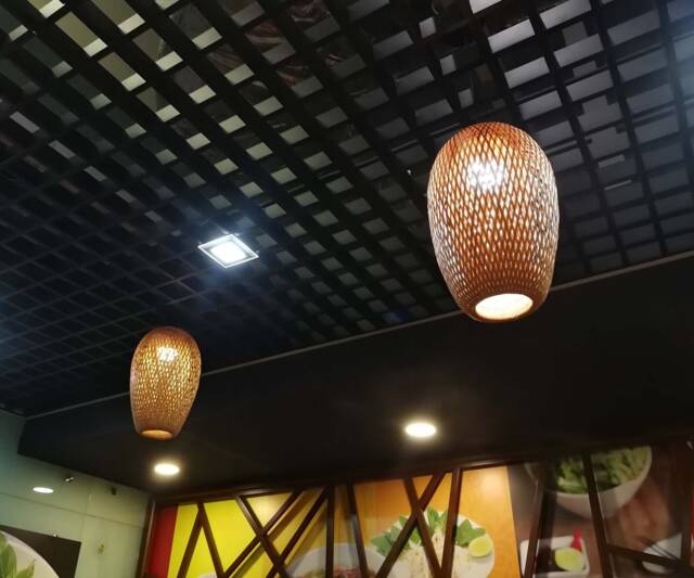 Creative Double Shades Pendant Lights - Restaurant Lighting Rustci Bamboo Chandeliers 110-240V Using Worldwide - image 1