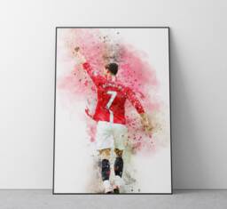 Cristiano Ronaldo Poster - Manchester United Football Wall Art Print A4 A3 Ref #251 - thumbnail 1