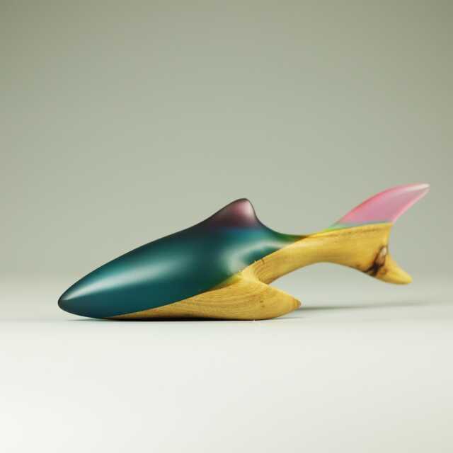 Duo Shark Sculpture - 16 - image 1