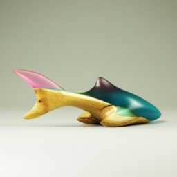 Duo Shark Sculpture - 16 - thumbnail 4