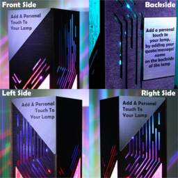 Circuit Board Lamp - Cyber Style Decoration Rgb Led Handmade Night Lantern Futuristic - thumbnail 3
