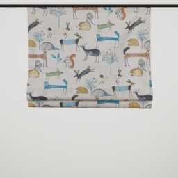 Roller Blind Tonja Forest Animals Custom Made - thumbnail 2