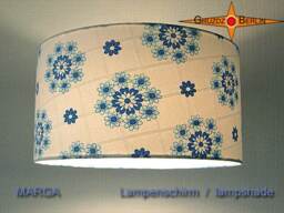 Lampshade Vintage Marga ??35 cm Retrodesign Prilblumen 70S - thumbnail 2