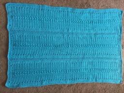 Turquoise Baby Blanket