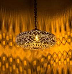 Moroccan Hanging Chandelier, Pendant Light, Brass Pendant Brass Light, Light Fixtures, Moroccan Lantern
