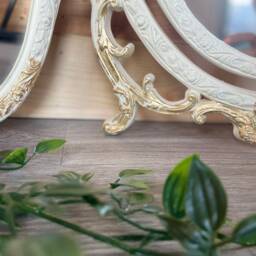 Cream French Style Dressing Table - Louis Furniture - thumbnail 3
