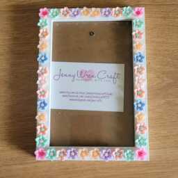 Colourful Sakura Blooms Box Photo Frame 4 X 6 Inches - thumbnail 3
