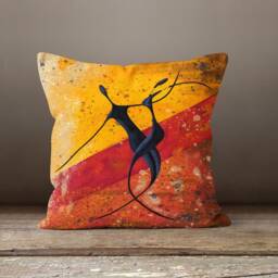 Woman Face Head Cushion Cover/Face Pillow Cover/Decorative Cover/Art Decoration Cover/Cushion For Gift/Tapestry Cover - thumbnail 3