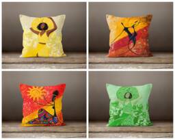Woman Face Head Cushion Cover/Face Pillow Cover/Decorative Cover/Art Decoration Cover/Cushion For Gift/Tapestry Cover