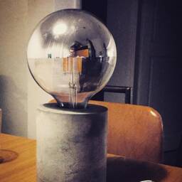 The Bottola Lamp _ Lamapada in Concrete - thumbnail 2