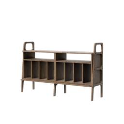 Mid Century Modern, Record Player Stand, Tv Media Console, Scandinavian Sideboard - thumbnail 3
