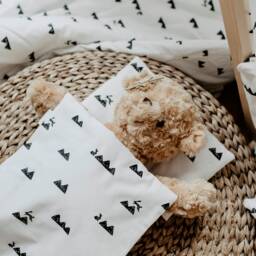 Mountain & Rabbits Dolls Bed Linen/Bedding Set Miniature - thumbnail 3